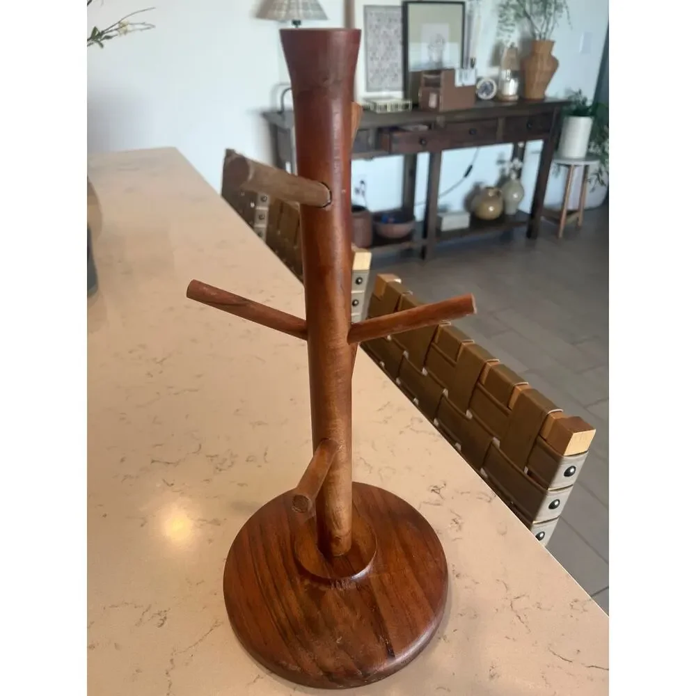 Wood Coffee Mug Holder